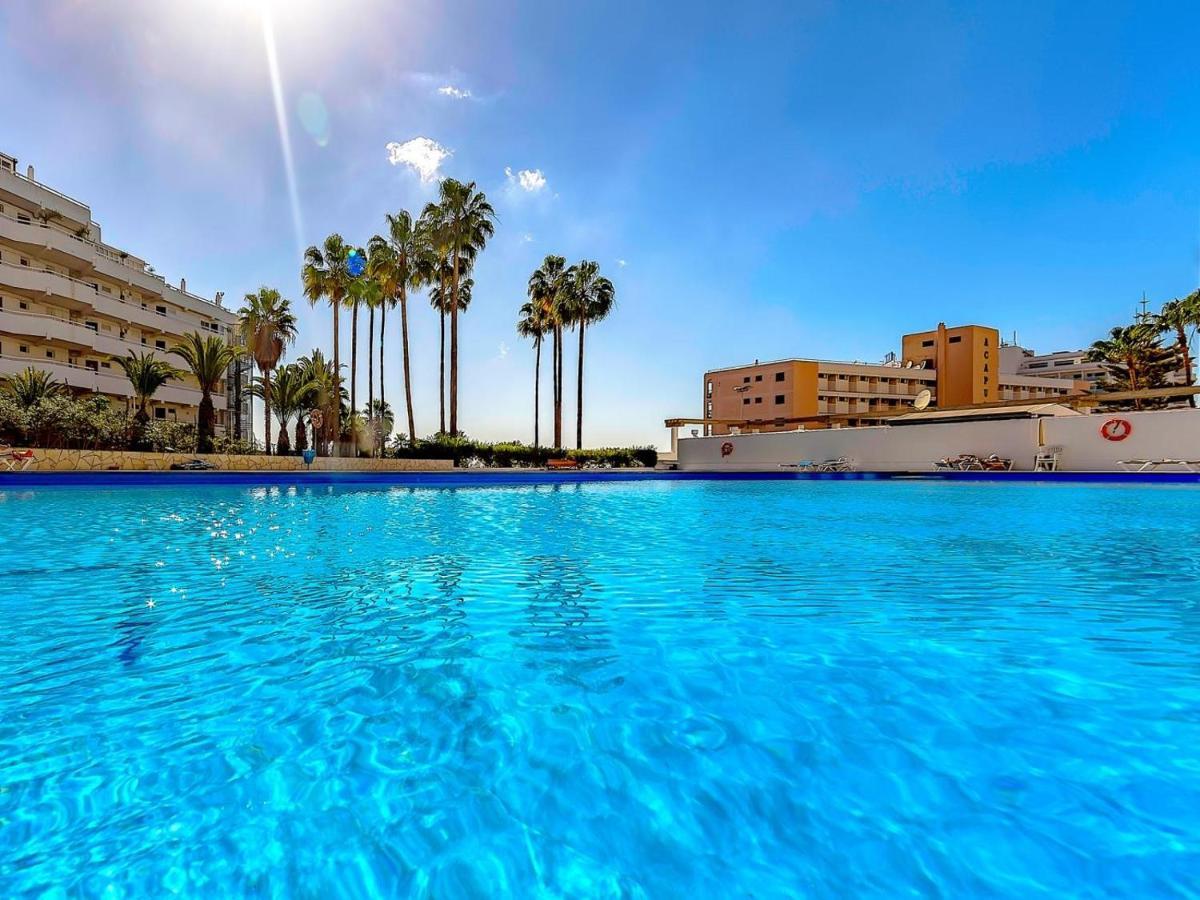 217 Elegant Vina Del Mar Pool View, Parking, Ac Apartment Playa de las Americas  Luaran gambar