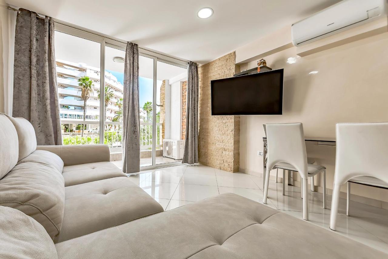 217 Elegant Vina Del Mar Pool View, Parking, Ac Apartment Playa de las Americas  Luaran gambar