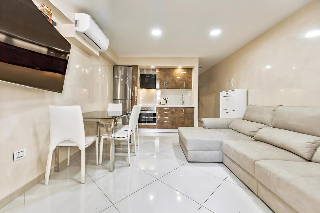 217 Elegant Vina Del Mar Pool View, Parking, Ac Apartment Playa de las Americas  Luaran gambar