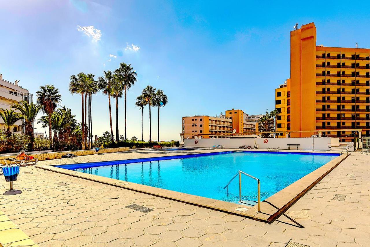 217 Elegant Vina Del Mar Pool View, Parking, Ac Apartment Playa de las Americas  Luaran gambar
