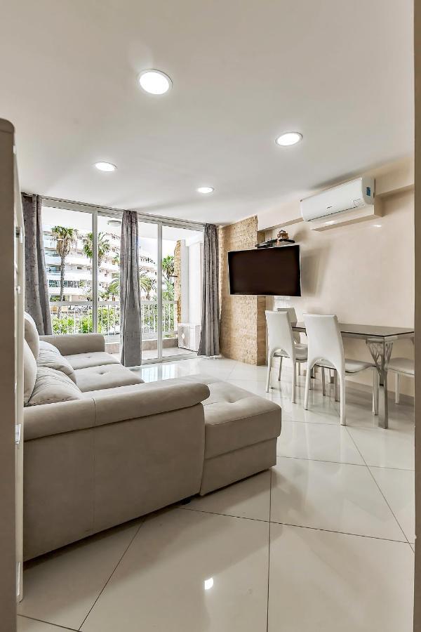 217 Elegant Vina Del Mar Pool View, Parking, Ac Apartment Playa de las Americas  Luaran gambar