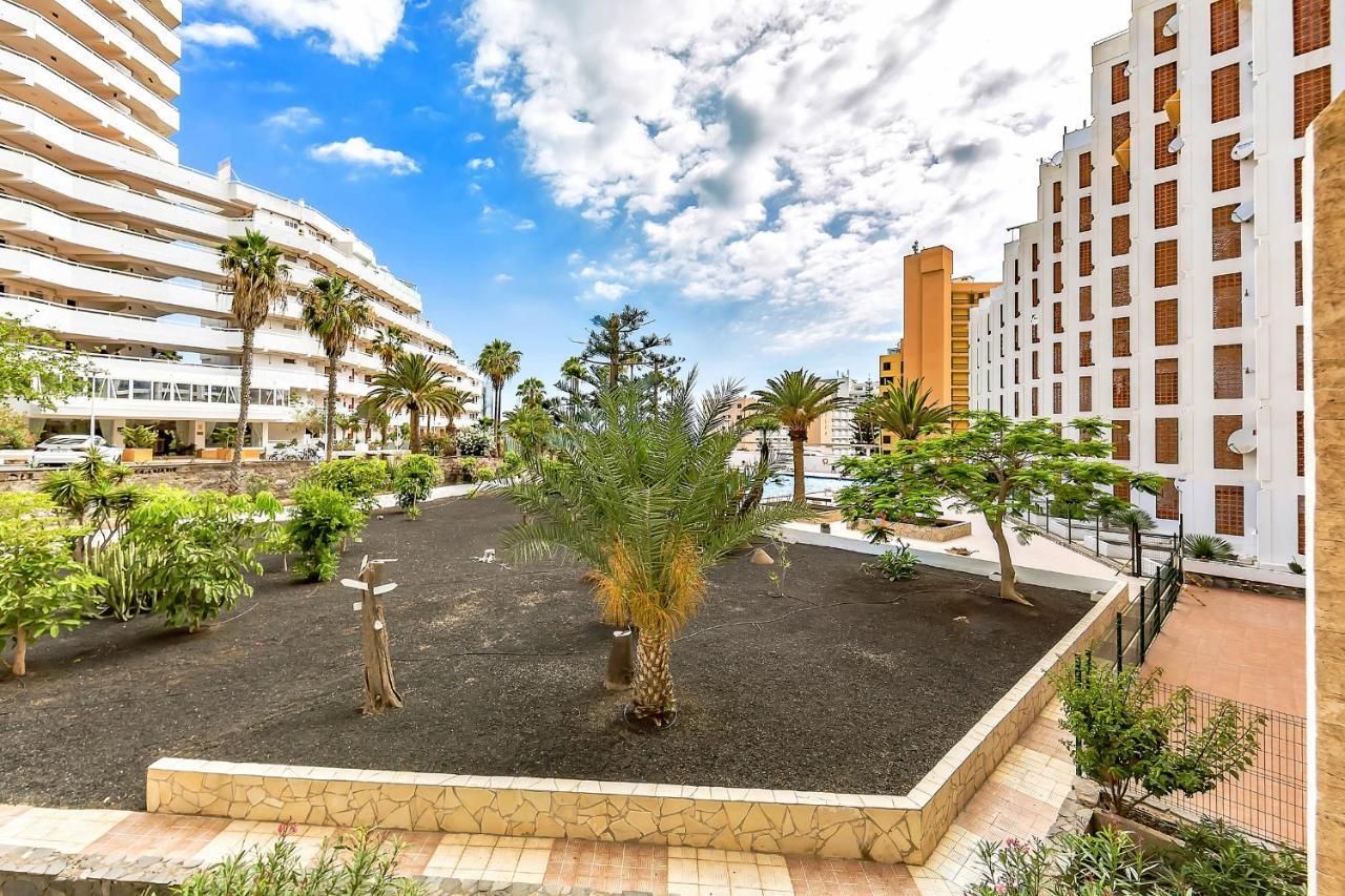 217 Elegant Vina Del Mar Pool View, Parking, Ac Apartment Playa de las Americas  Luaran gambar
